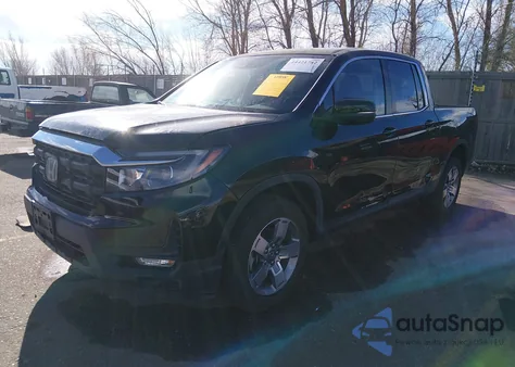 2025 Honda Ridgeline Rtl z USA, uszkodzony, nr VIN 5FPYK3F58SB042462